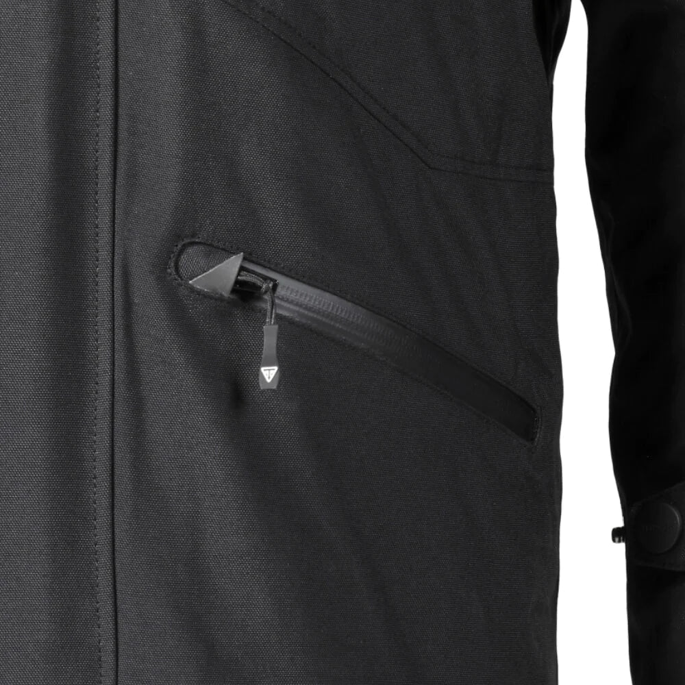 Cranbourne Black Textile Jacket Triumph