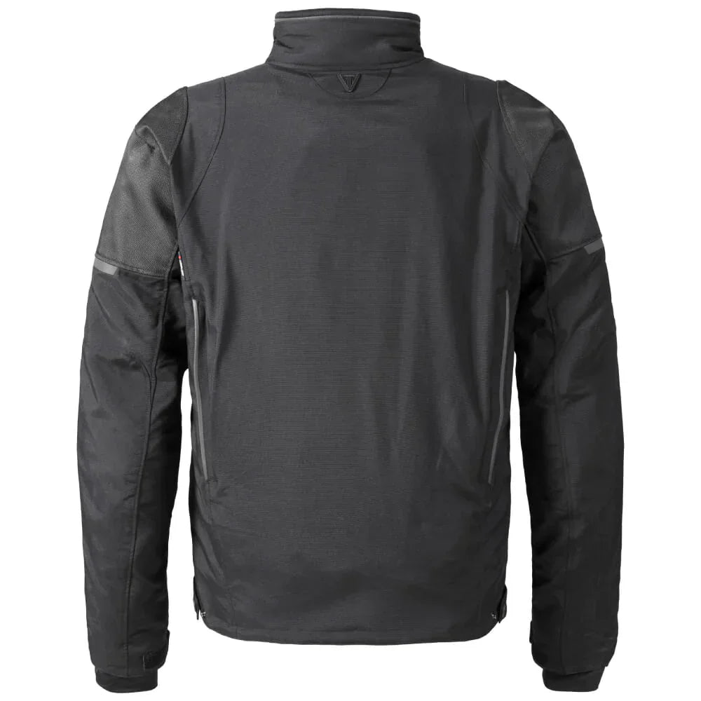 Cranbourne Black Textile Jacket Triumph