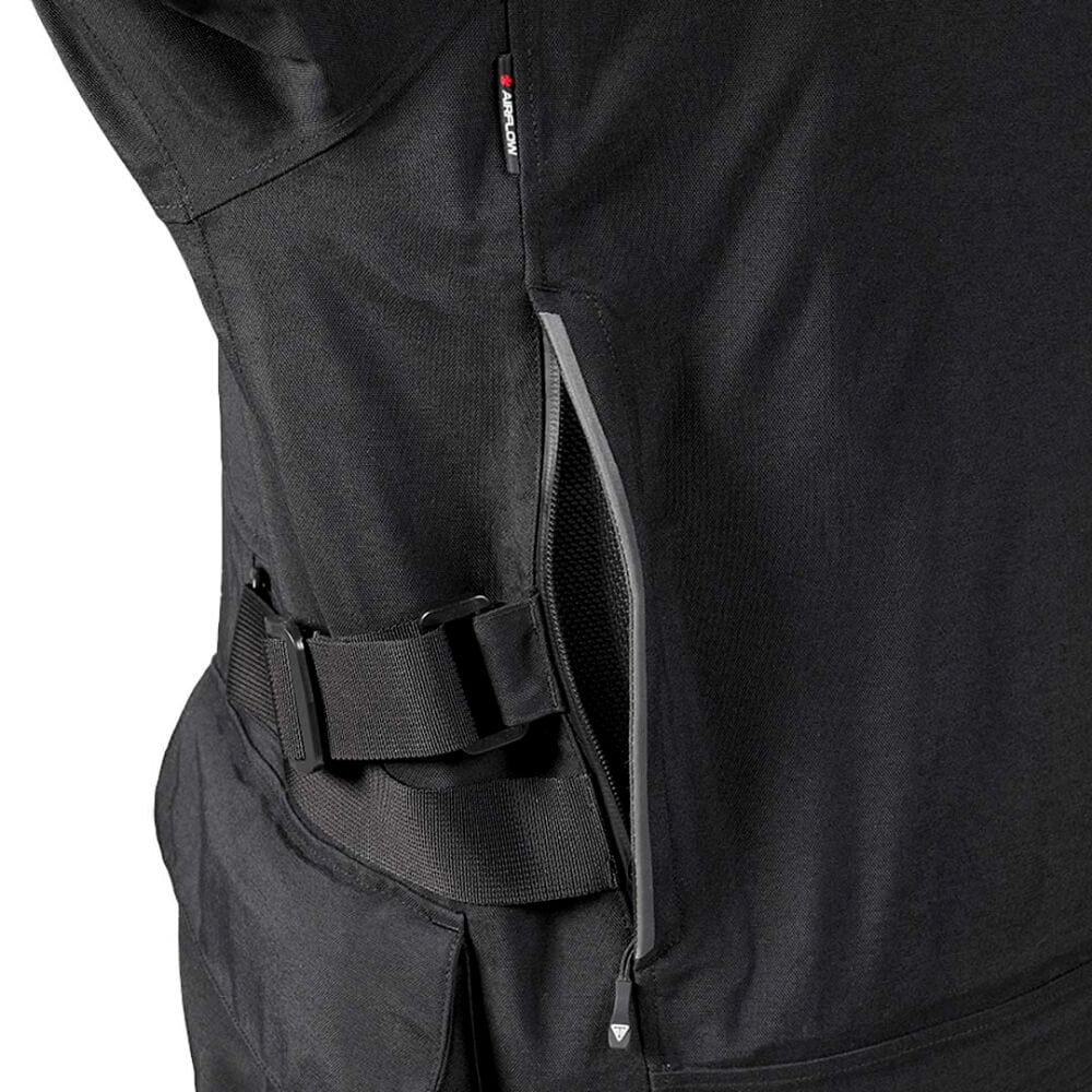 Leith Black Textile Jacket Triumph