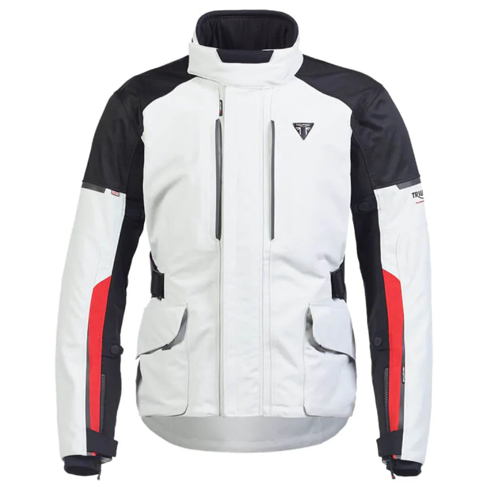 Tourer Lite White Textile Jacket Triumph