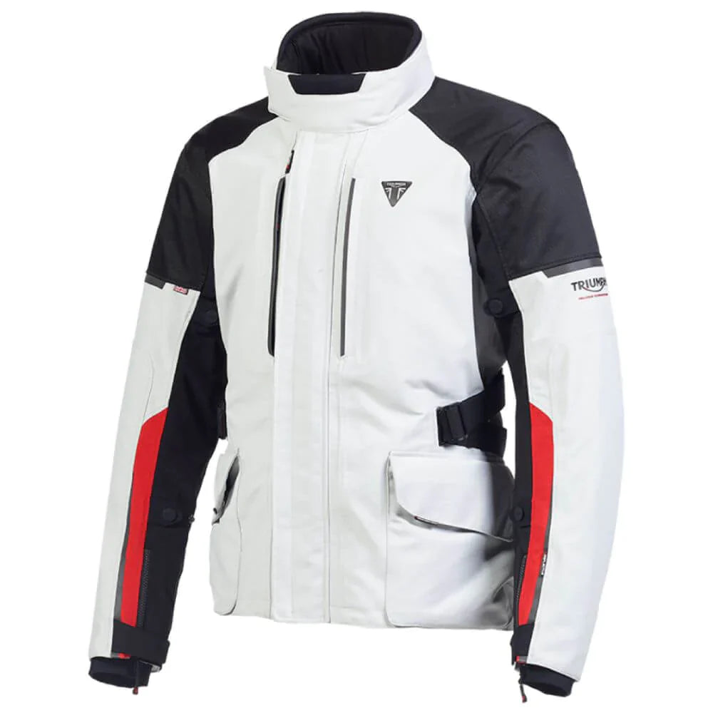 Tourer Lite White Textile Jacket Triumph