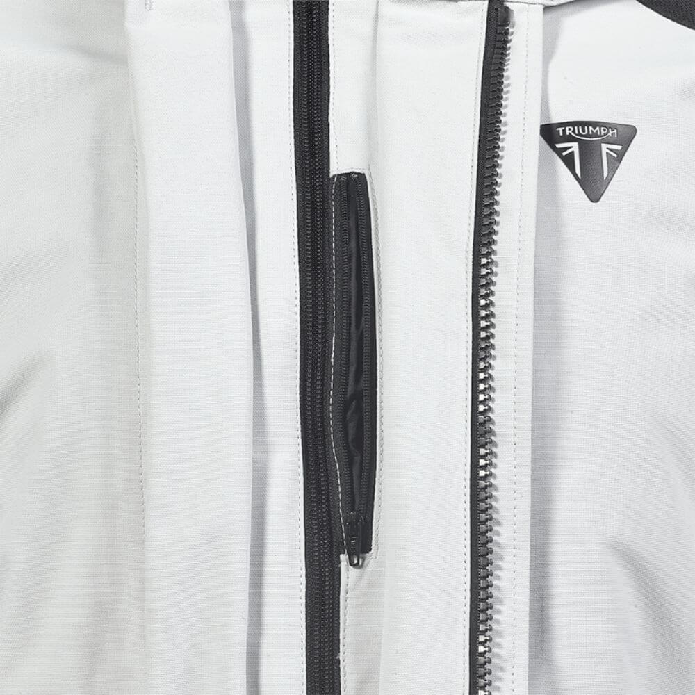 Tourer Lite White Textile Jacket Triumph