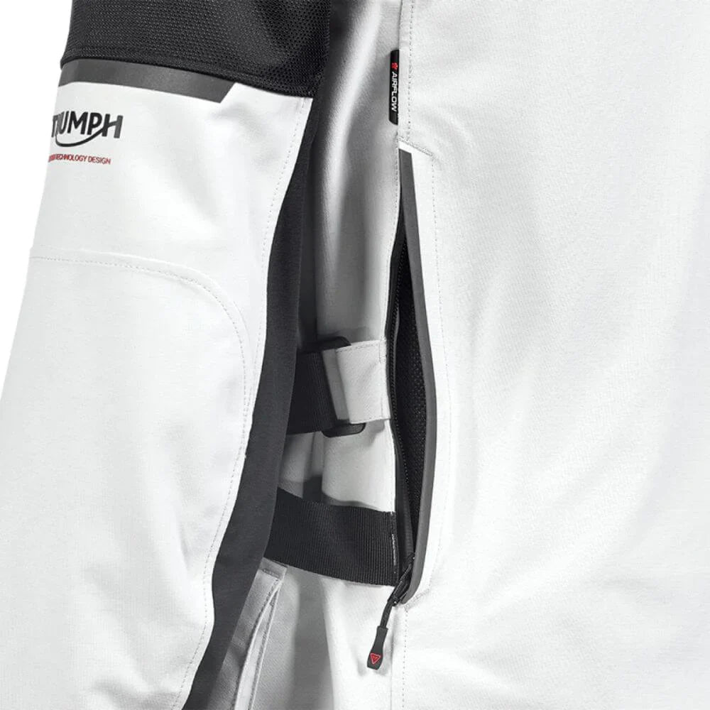 Tourer Lite White Textile Jacket Triumph