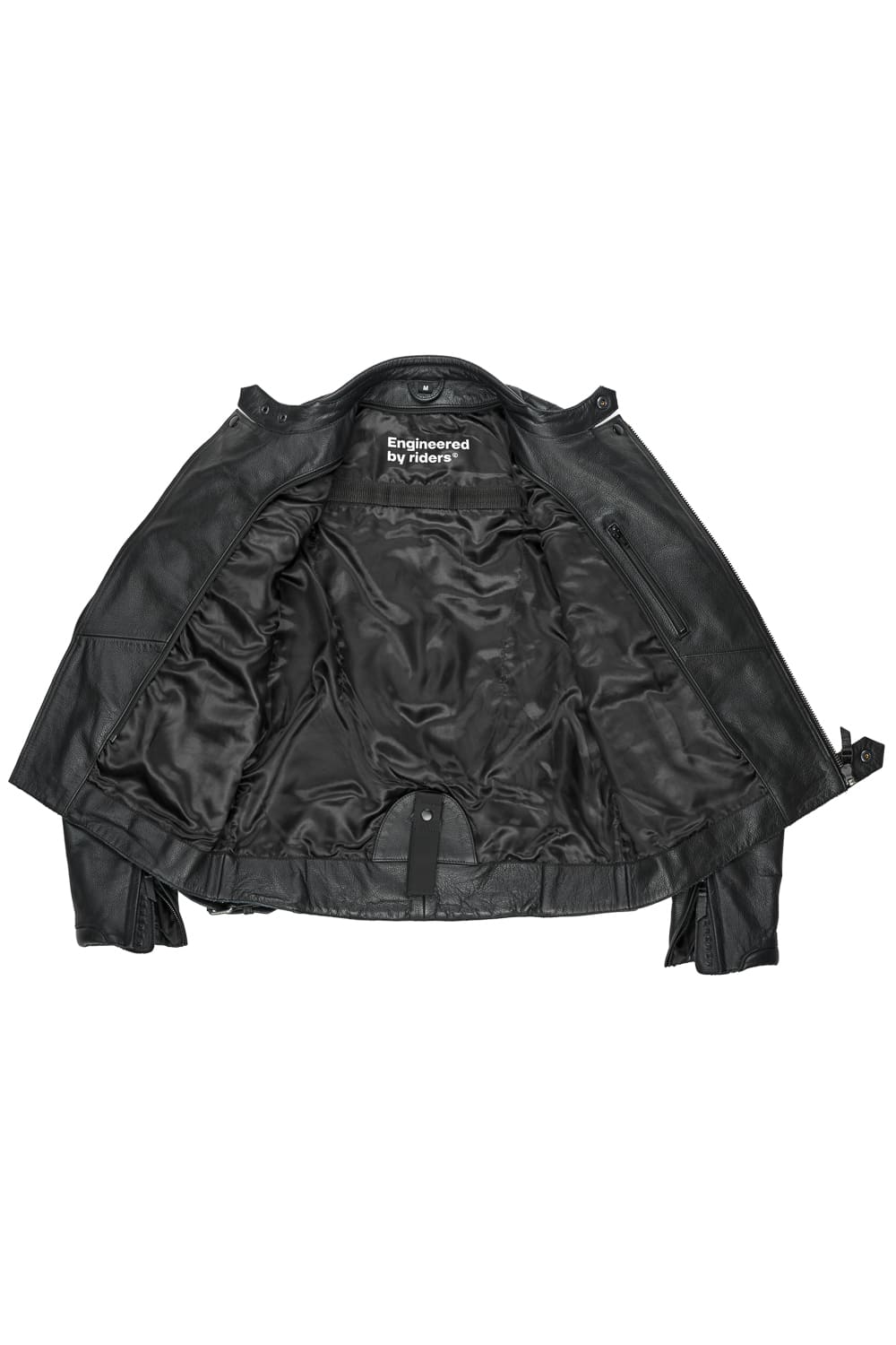 TWIN LEATHER JACKET BLACK - Men’s Leather Motorcycle Jacket Pando Moto