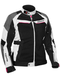 [Color:::White-Hot Pink] CASTLE Women's PASSION AIR JACKET