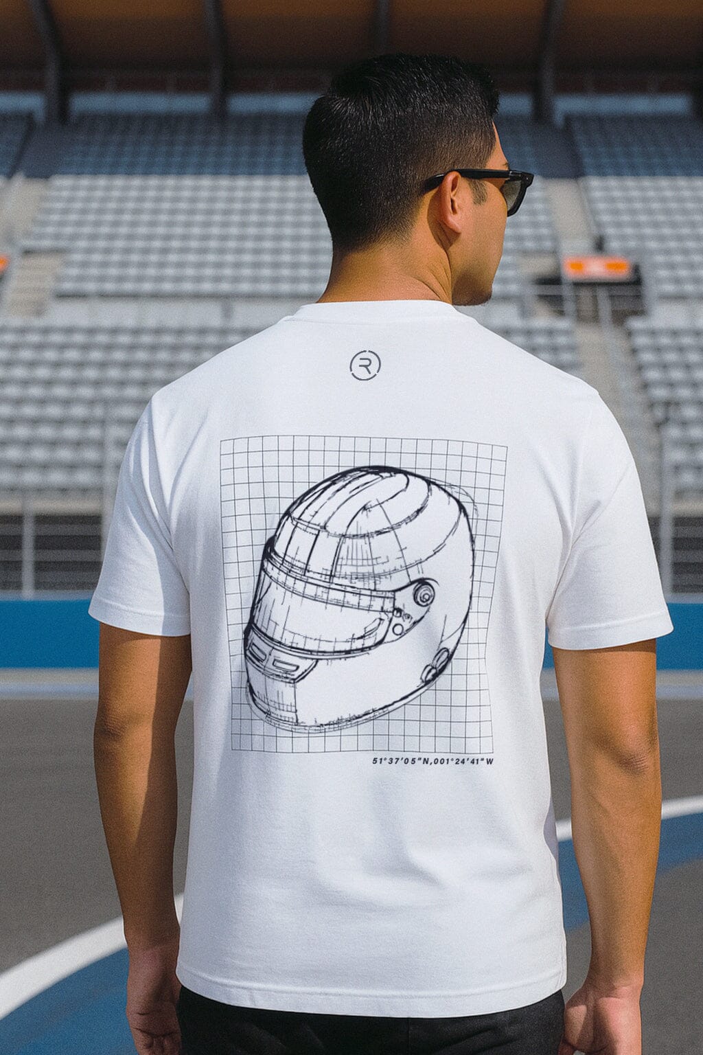 Williams Racing F1 "History Made" Helmet T-Shirt - Blue/White Williams Racing