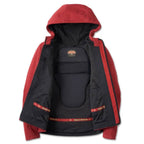 Harley-Davidson Women's 120th Anniversary Deflector Riding Fleece - Merlot Harley-Davidson
