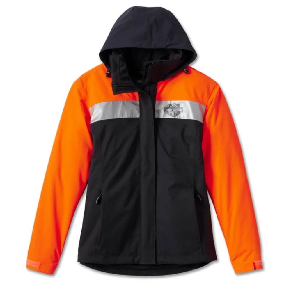 Harley-Davidson Women's Full Speed II Waterproof Rain Jacket Harley-Davidson