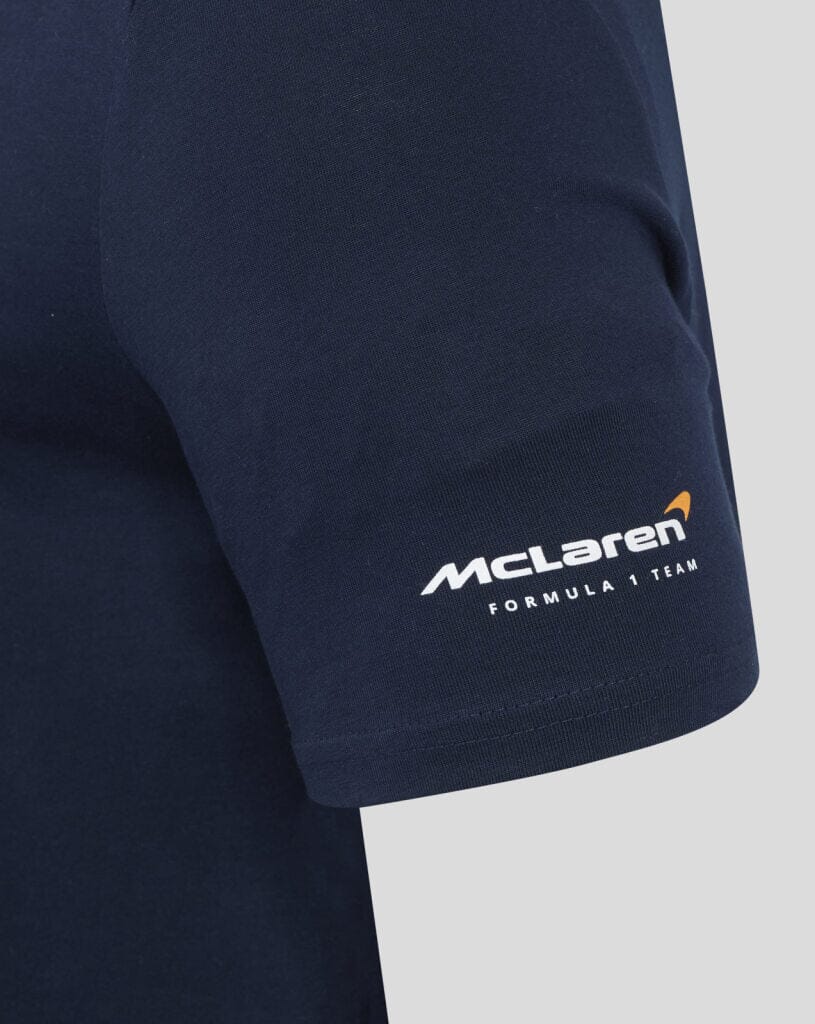 McLaren F1 Miami GP Regular Fit Graphic T-Shirt - French Navy McLaren-Castore