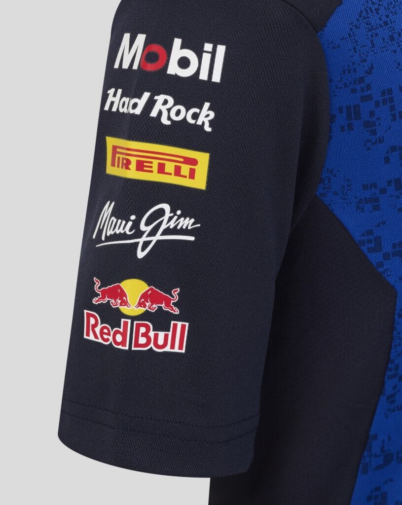 Red Bull Racing F1 Kid's 2026 Team T-Shirt - Youth Blue/Navy Red Bull Racing