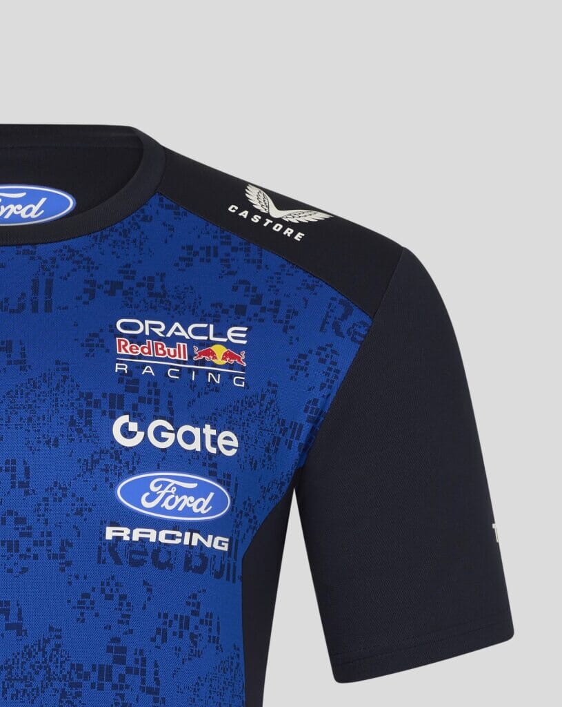 Red Bull Racing F1 Men's 2026 Team T-Shirt- Blue/Navy Red Bull Racing