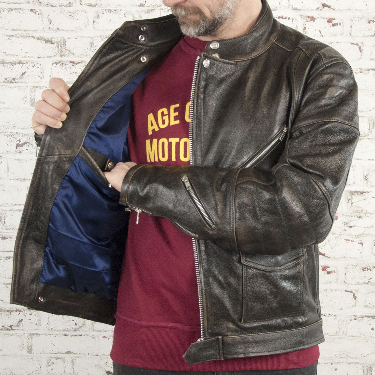 Age of Glory - Rocker Leather Jacket