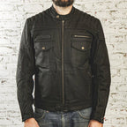 Age of Glory - Worker Waxed Cotton Jacket - Black