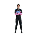 Endless Racegear 2025 Jack Doohan Alpine F1 race suit replica full body black suit with pink BWT branding model arms crossed