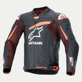 Alpinestars GP Plus R v4 Rideknit Leather Jacket - InGearMotoAlpinestarsBlack/Red Fluo/White