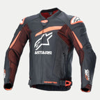 Alpinestars GP Plus R v4 Rideknit Leather Jacket - InGearMotoAlpinestarsBlack/Red Fluo/White