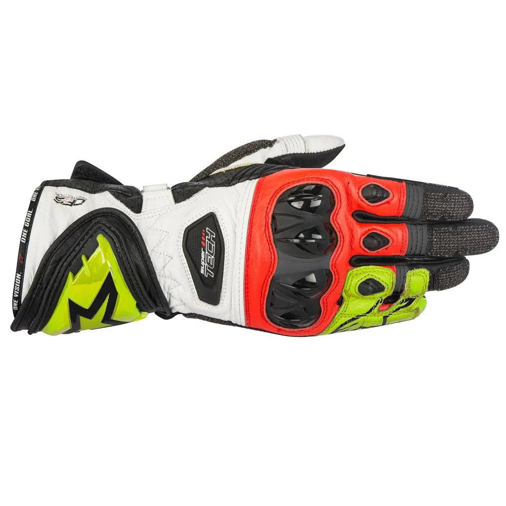 Alpinestars Supertech Gloves - InGearMotoAlpinestarsBlack/Fluo Yellow/Red