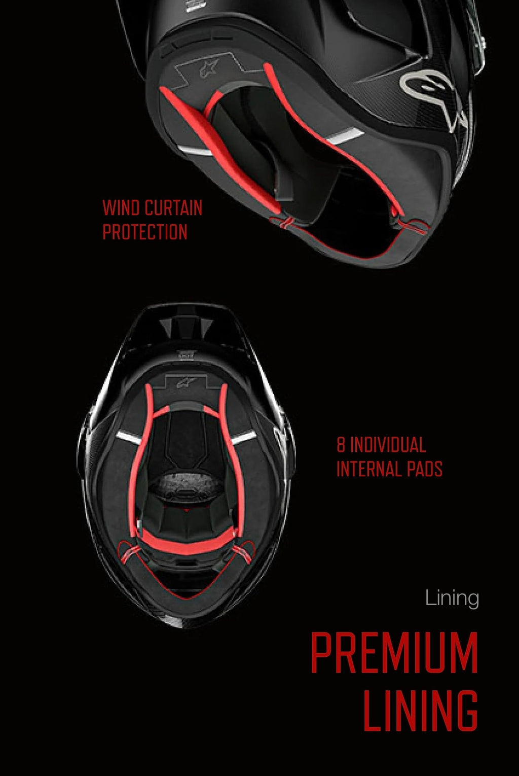 Alpinestars Supertech R10 Solid Helmet Alpinestars