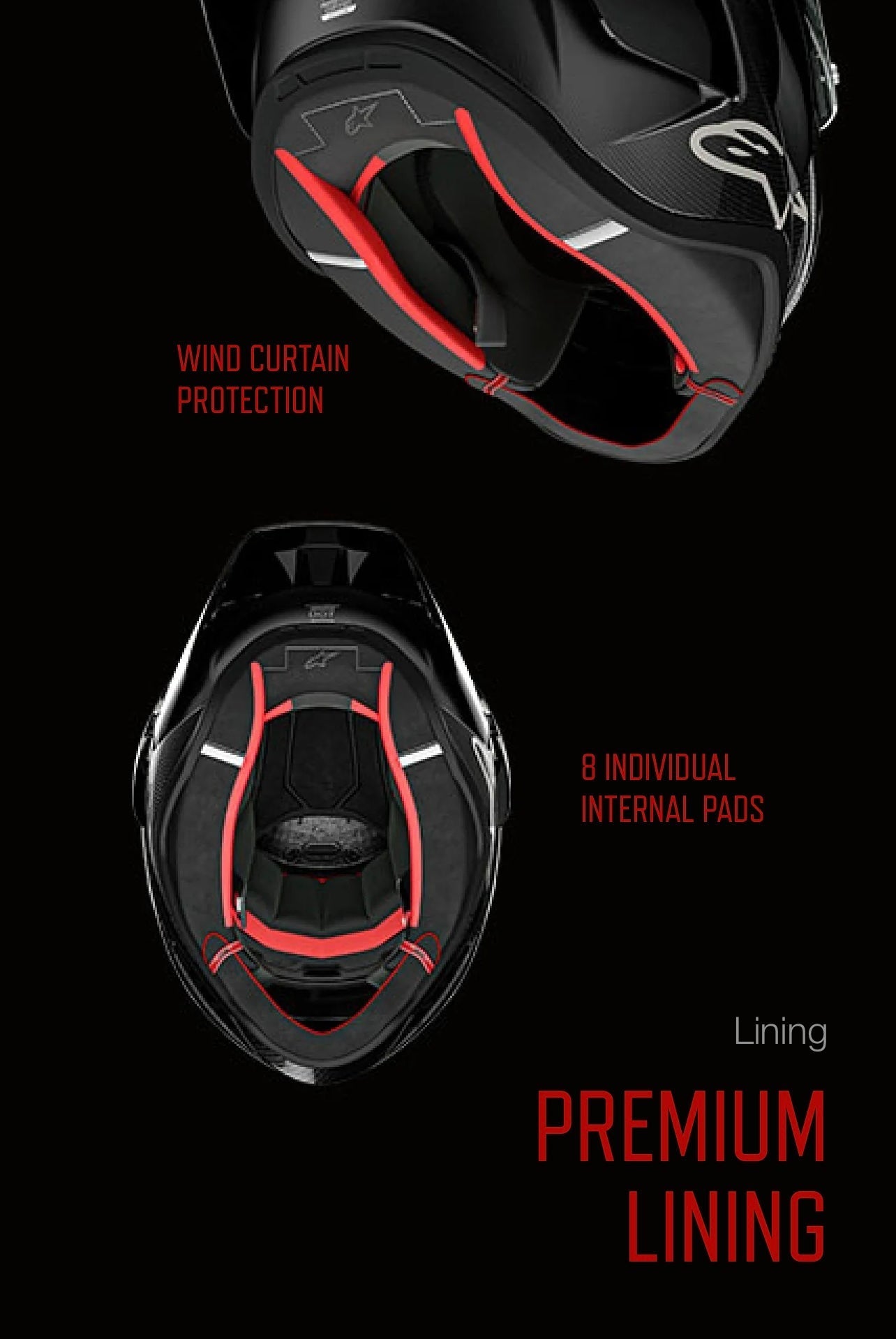 Alpinestars Supertech R10 Solid Helmet Alpinestars