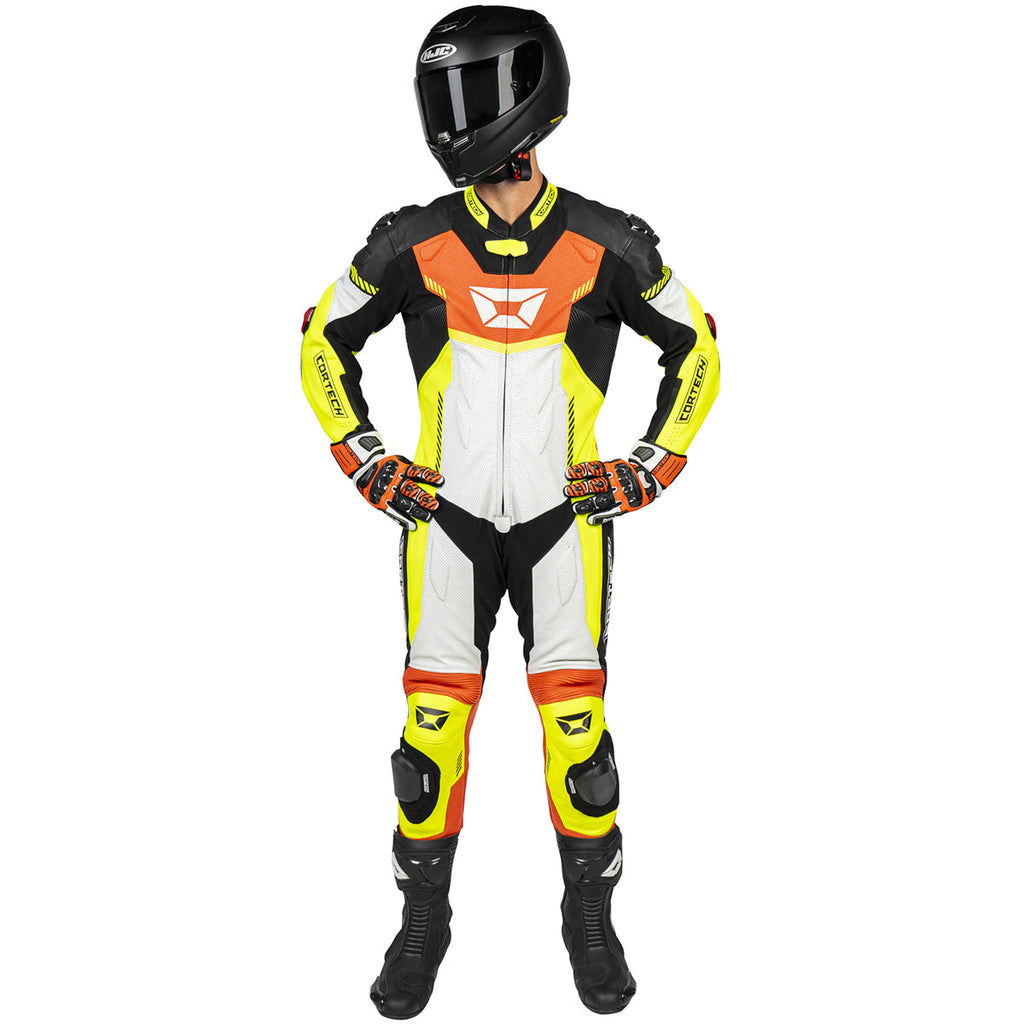 Cortech Revo Sport Air 1-Piece Men's Street Race Suits-8990