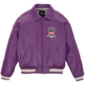 Purchase Best High Quality Orchid Color Leather Avirex Fashion Limited Edition Ombre Icon Jackets rfxleatherofficial