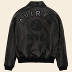 New Black Limited Edition Avirex Leather Jacket 3A MOTO LEATHER