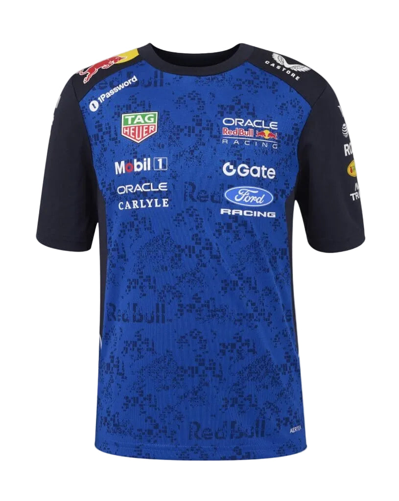 Red Bull Racing F1 Kid's 2026 Team T-Shirt - Youth Blue/Navy Red Bull Racing