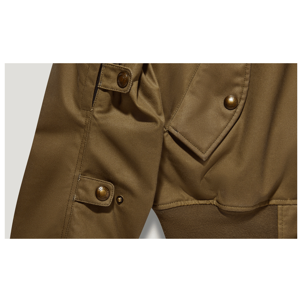 Belstaff Brecon Motorcycle Bomber - Olive Green