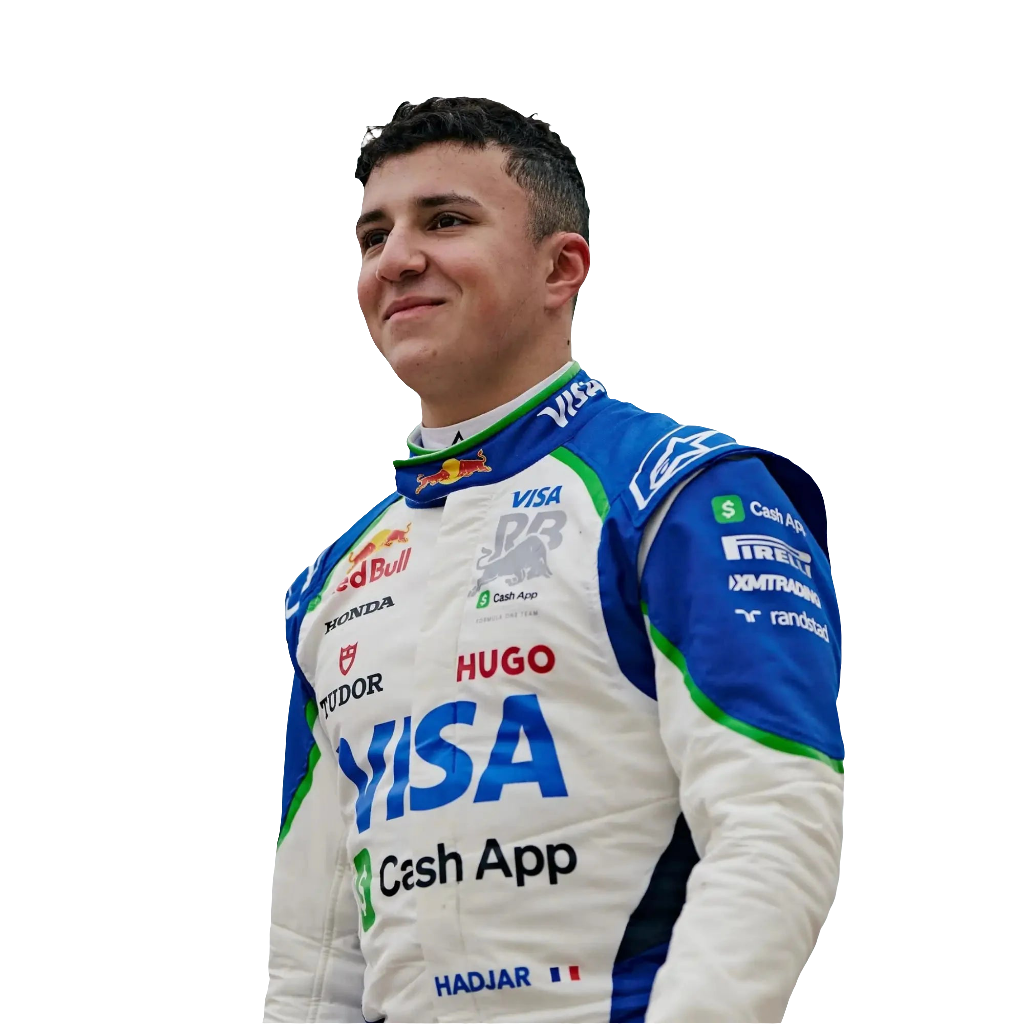 New 2025 Isack Hadjar Visa Cash App RB Formula One Team Replica Racing Suit Endless Racegear