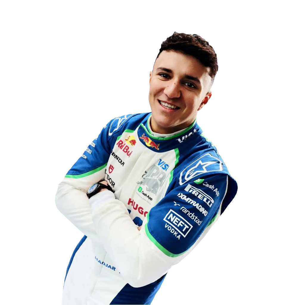 New 2025 Isack Hadjar Visa Cash App RB Formula One Team Replica Racing Suit Endless Racegear