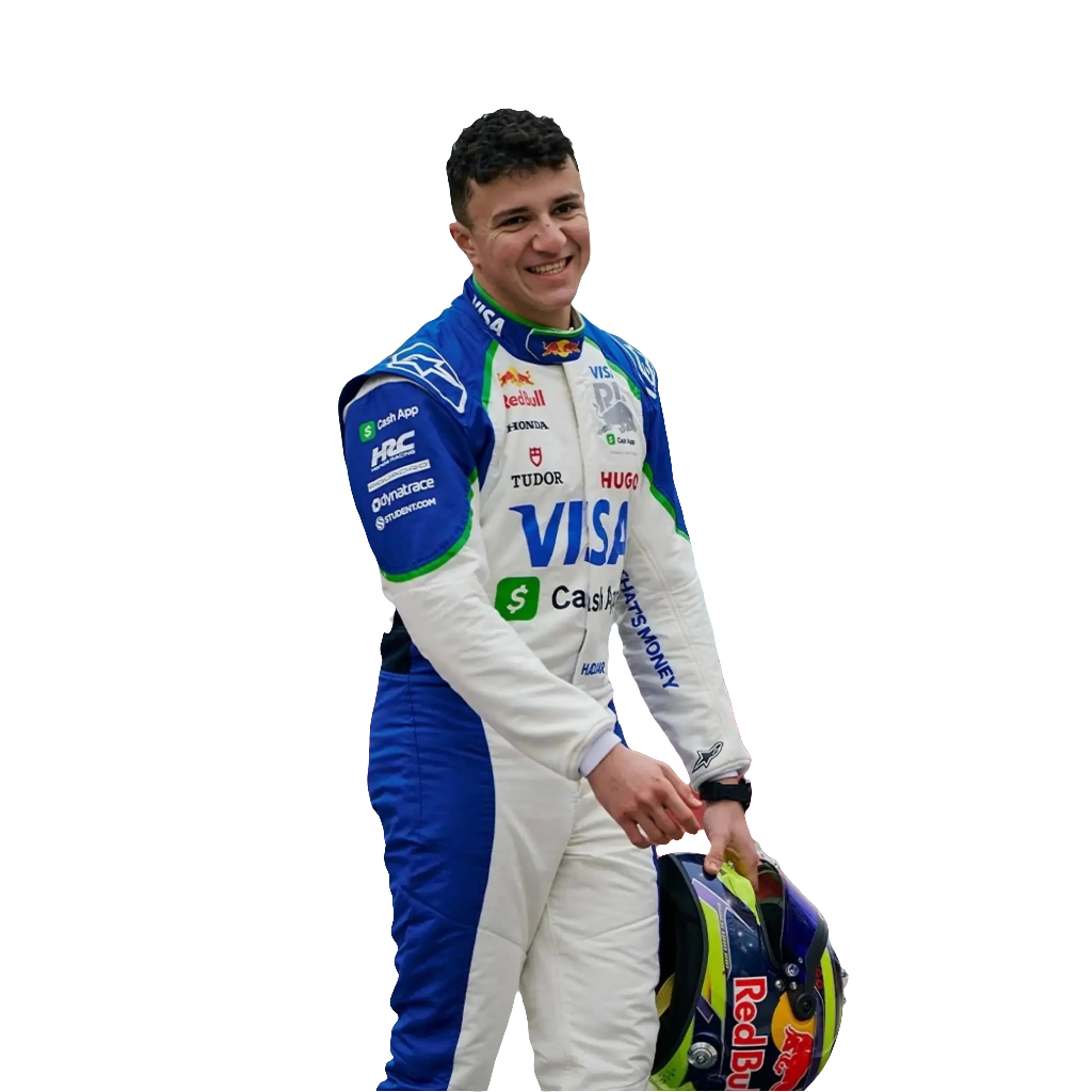 New 2025 Isack Hadjar Visa Cash App RB Formula One Team Replica Racing Suit Endless Racegear