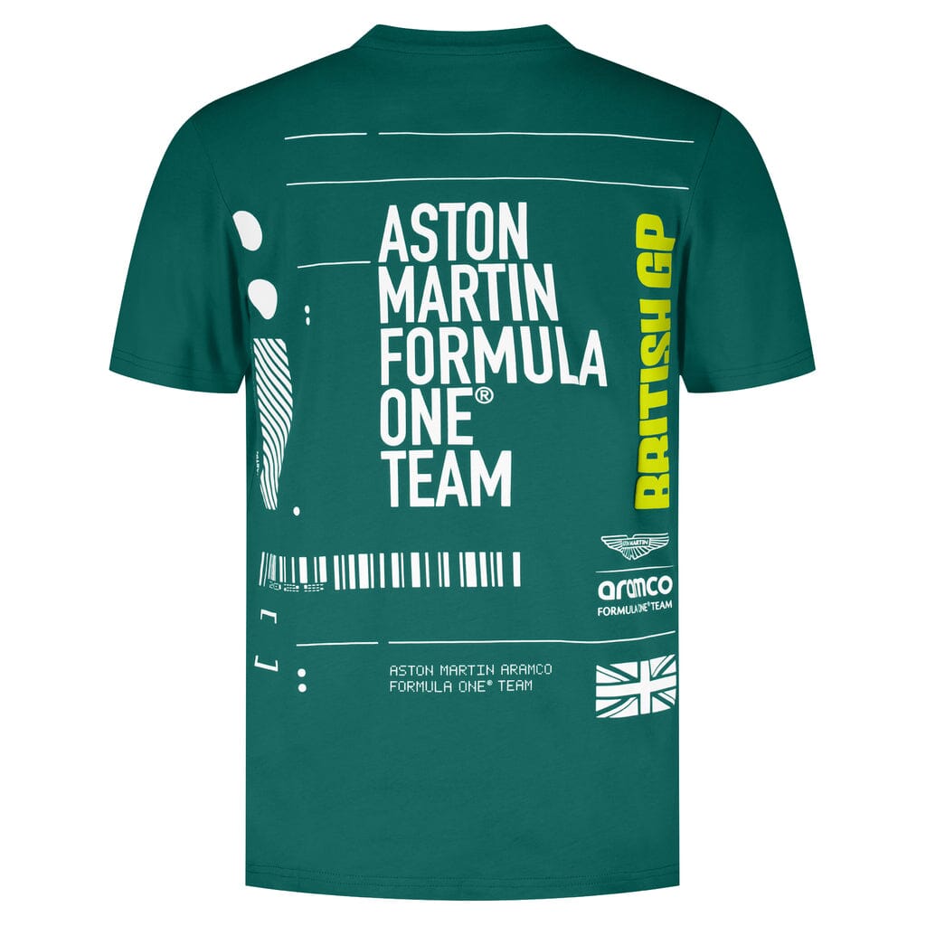 Aston Martin F1 Limited Edition British GP T-Shirt - Green Endless Racegear