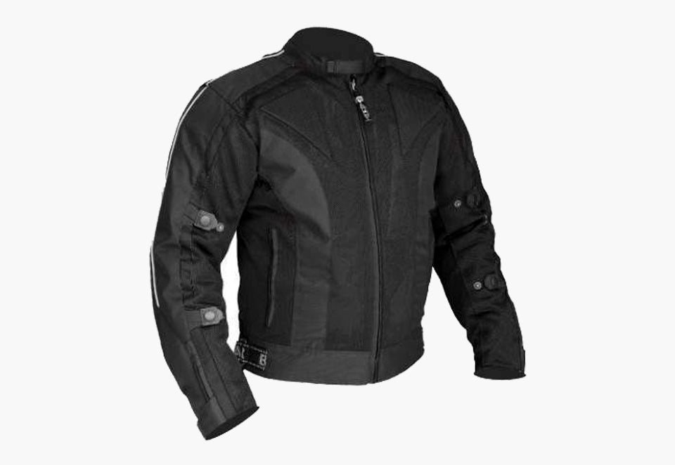 BGA Chicane Lightweight Mesh Motorcycle Jacket for Summer Black