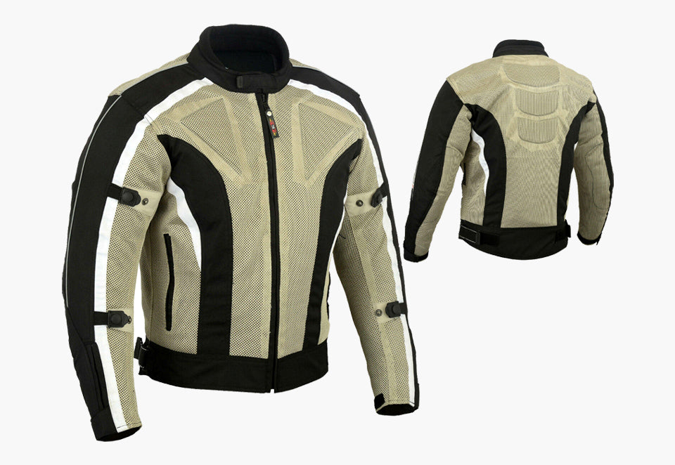 BGA Chicane Summer Mesh Motorcycle Jacket Breathable & Armoured