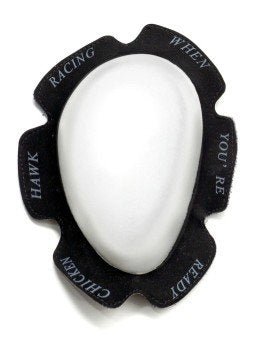Chicken Hawk Knee Sliders - InGearMotoChicken HawkMotorcycle Protective GearWhite