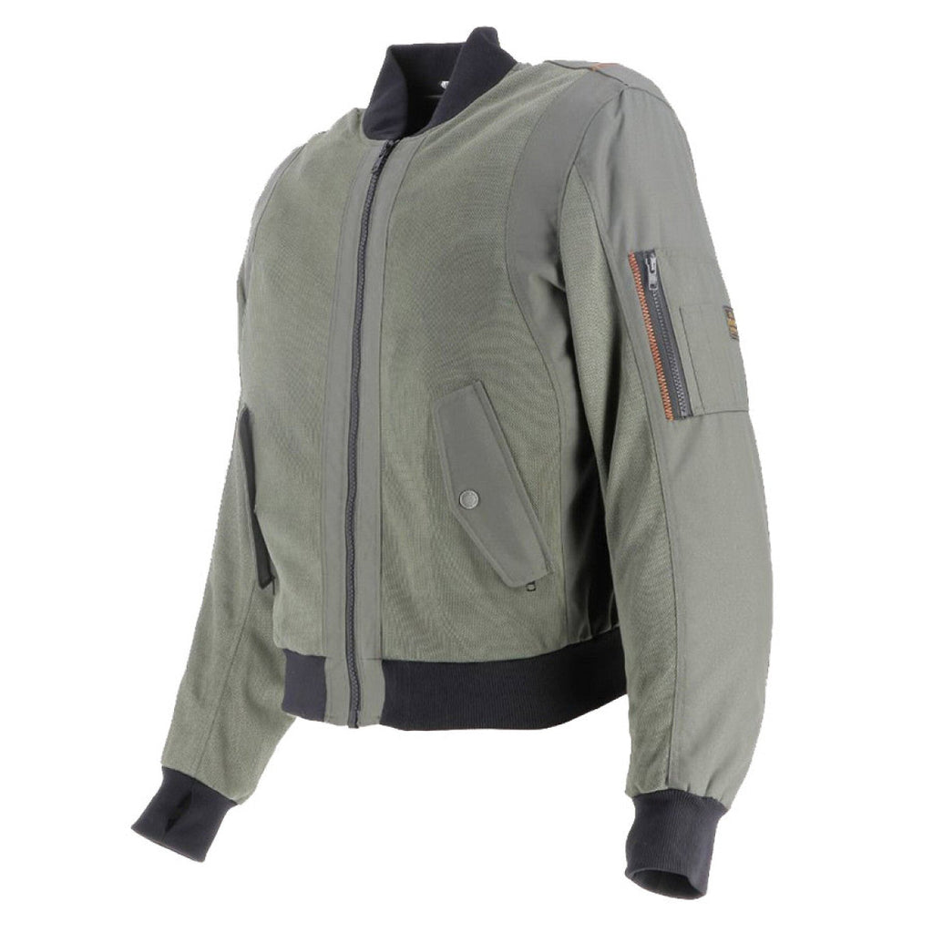 Helstons Elis - Air Mesh Textile Jacket - Khaki