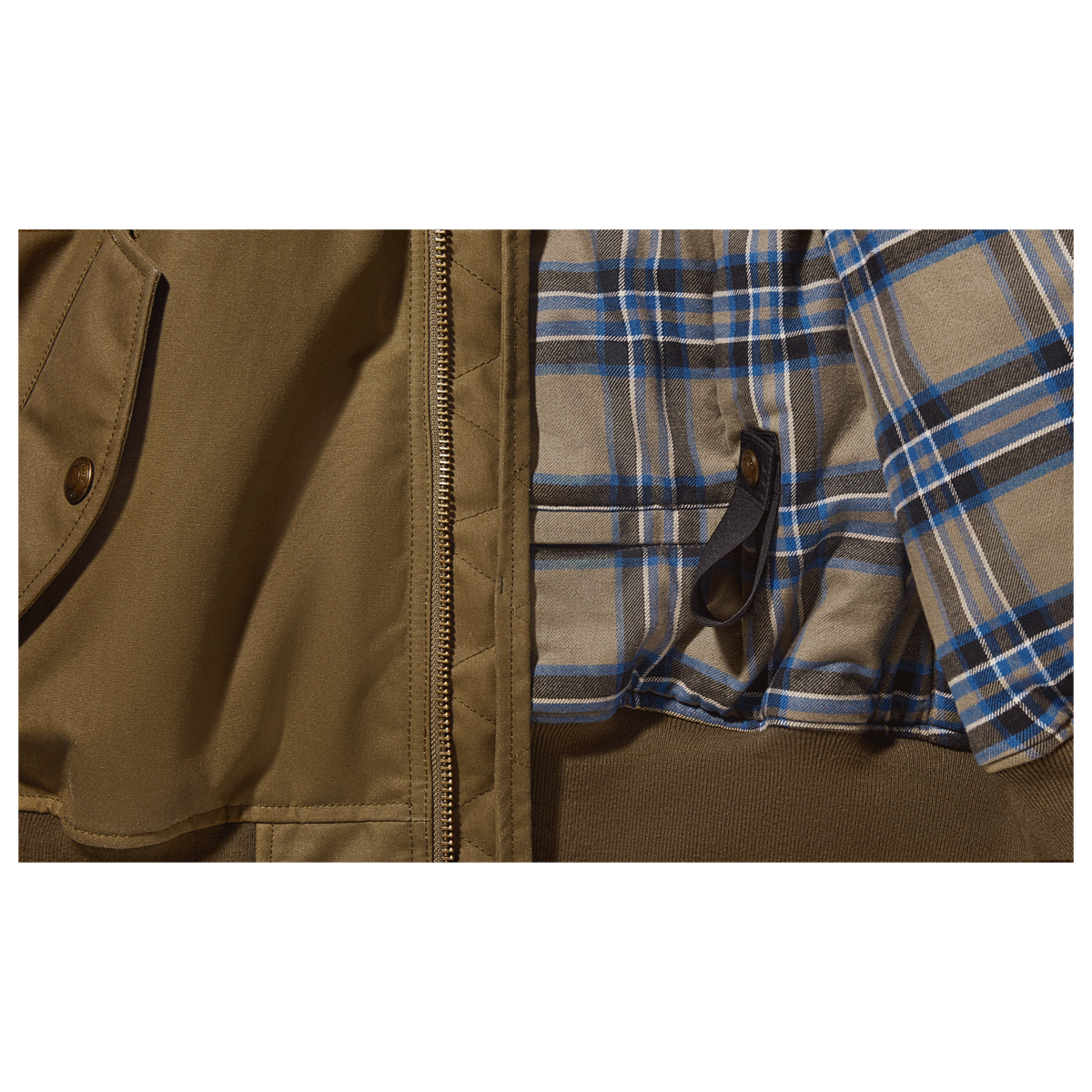 Belstaff Brecon Motorcycle Bomber - Olive Green