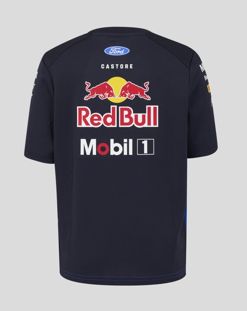 Red Bull Racing F1 Kid's 2026 Team T-Shirt - Youth Blue/Navy Red Bull Racing