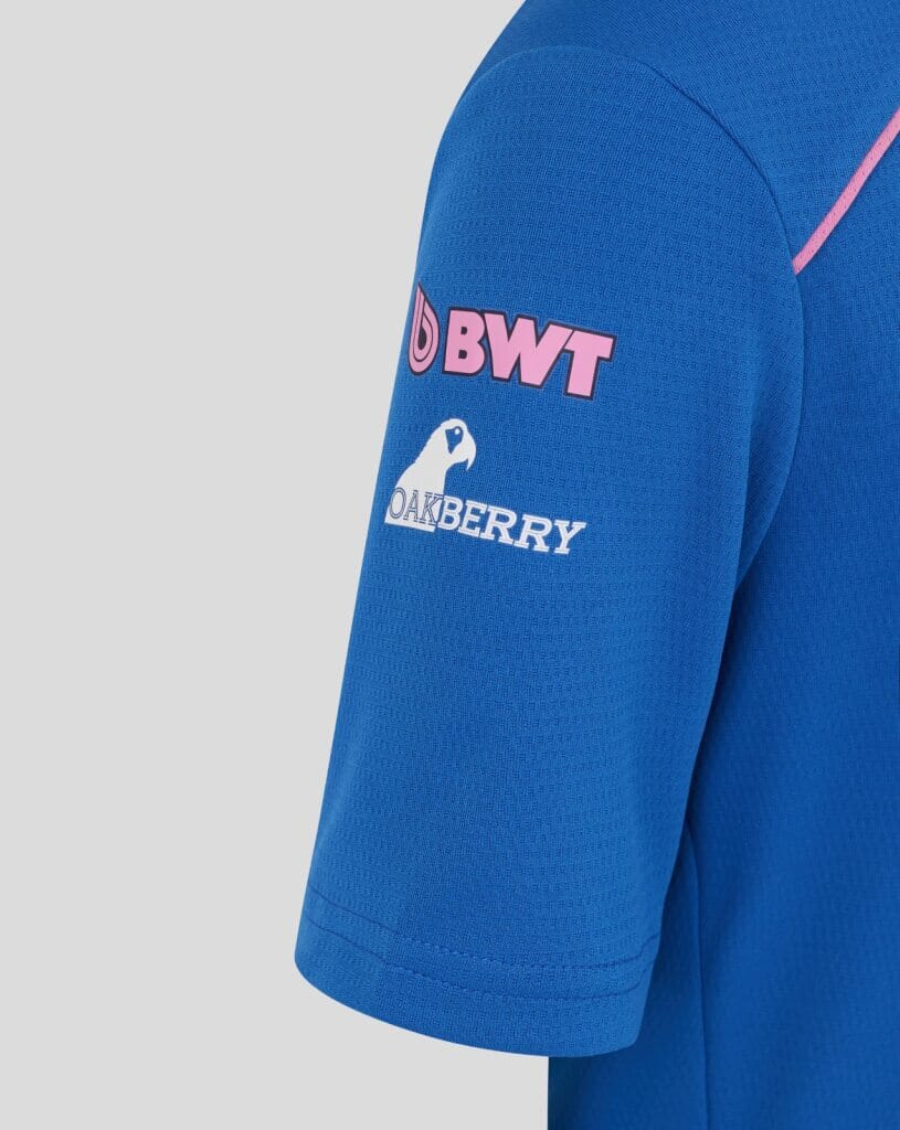 Alpine Racing F1 2026 Kids Team Set Up T-Shirt - Youth Lapis Blue Alpine