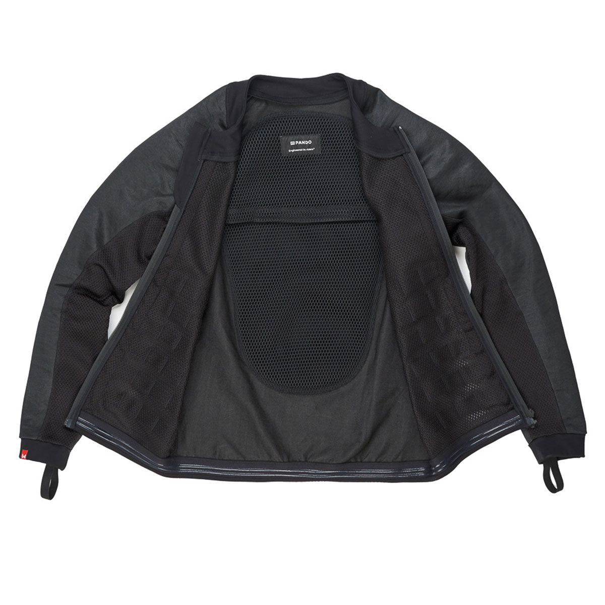 Pando Moto Commando UH BLACK Men's Light-Weight Motorcycle Jacket