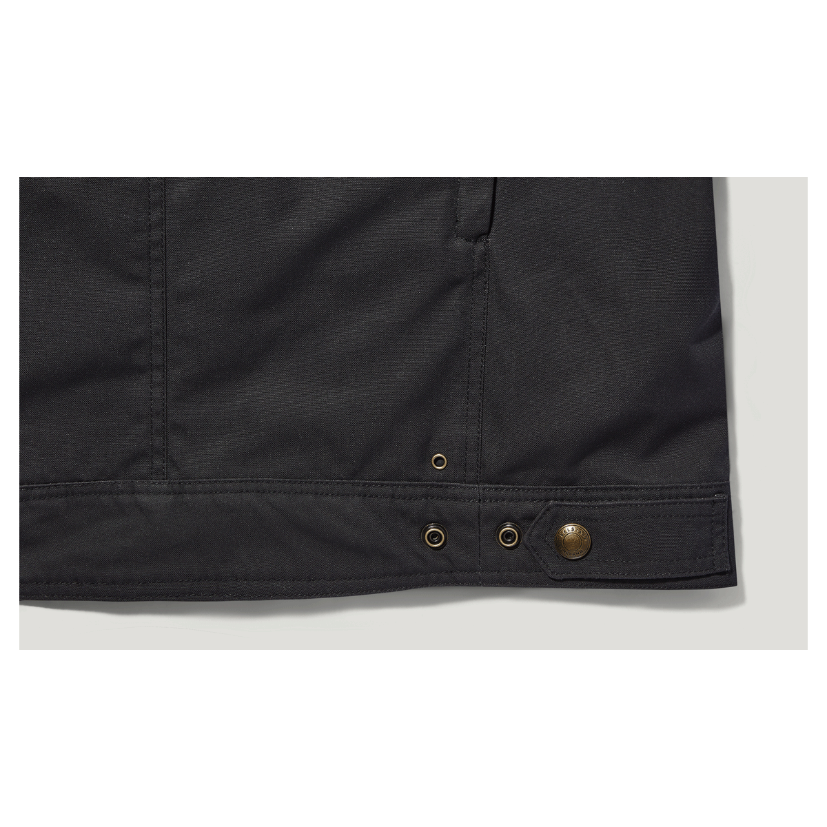 *New* Belstaff Roberts Cotton Canvas Motorcycle Jacket - Black