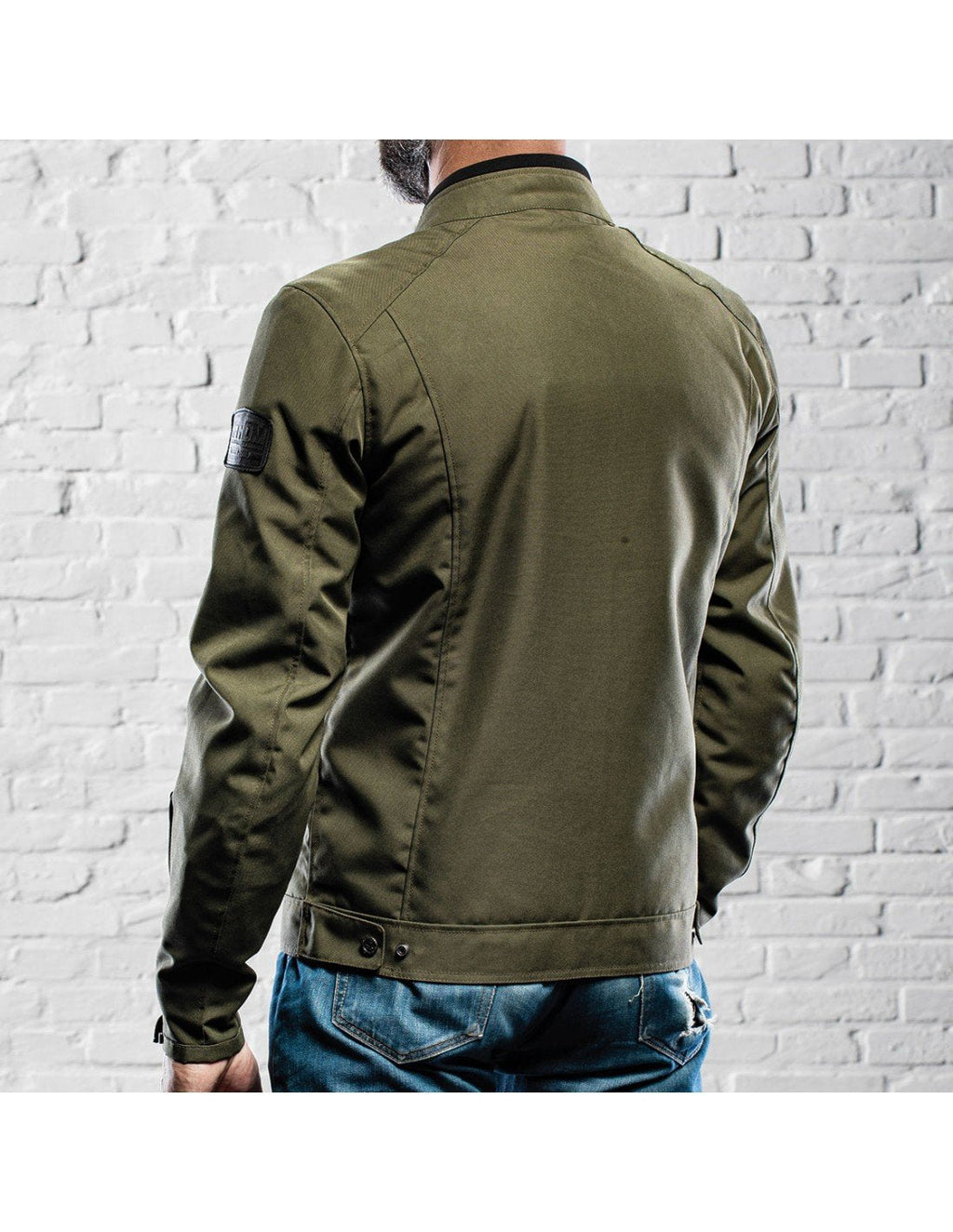 Holy Freedom - Ever Military Motorcycle Jacket - Military Green