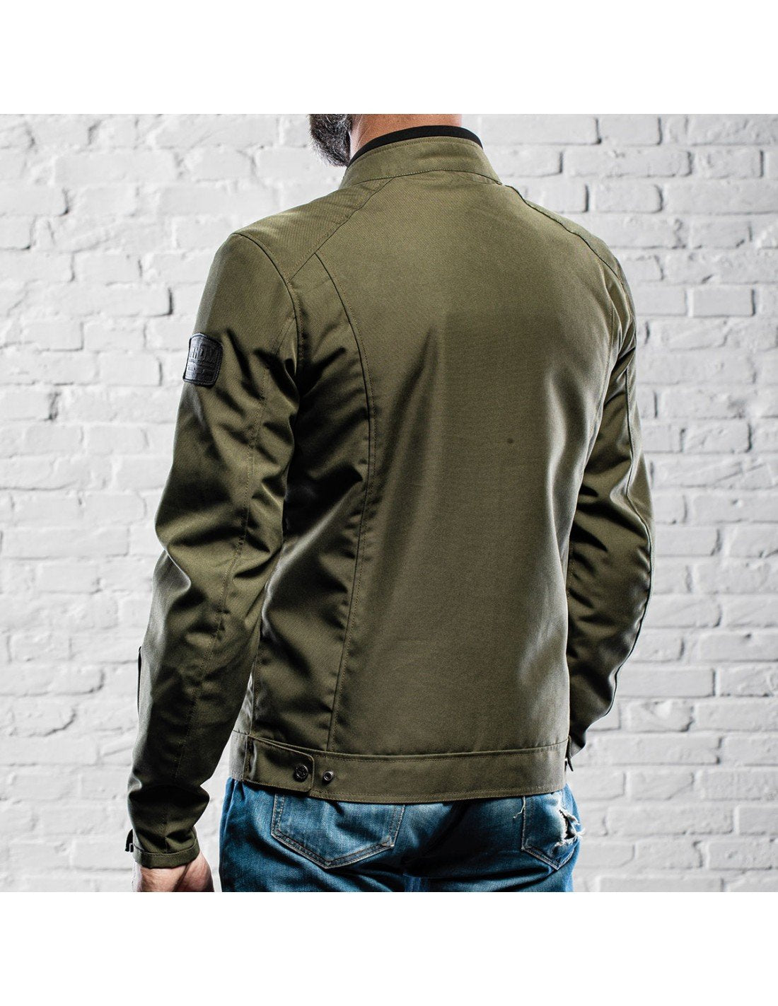 Holy Freedom - Ever Military Motorcycle Jacket - Military Green