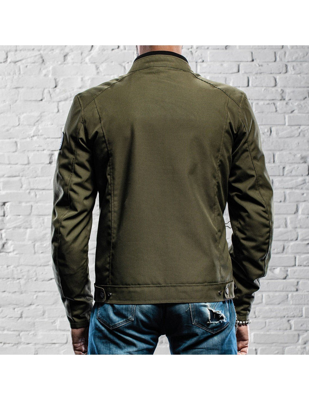 Holy Freedom - Ever Military Motorcycle Jacket - Military Green