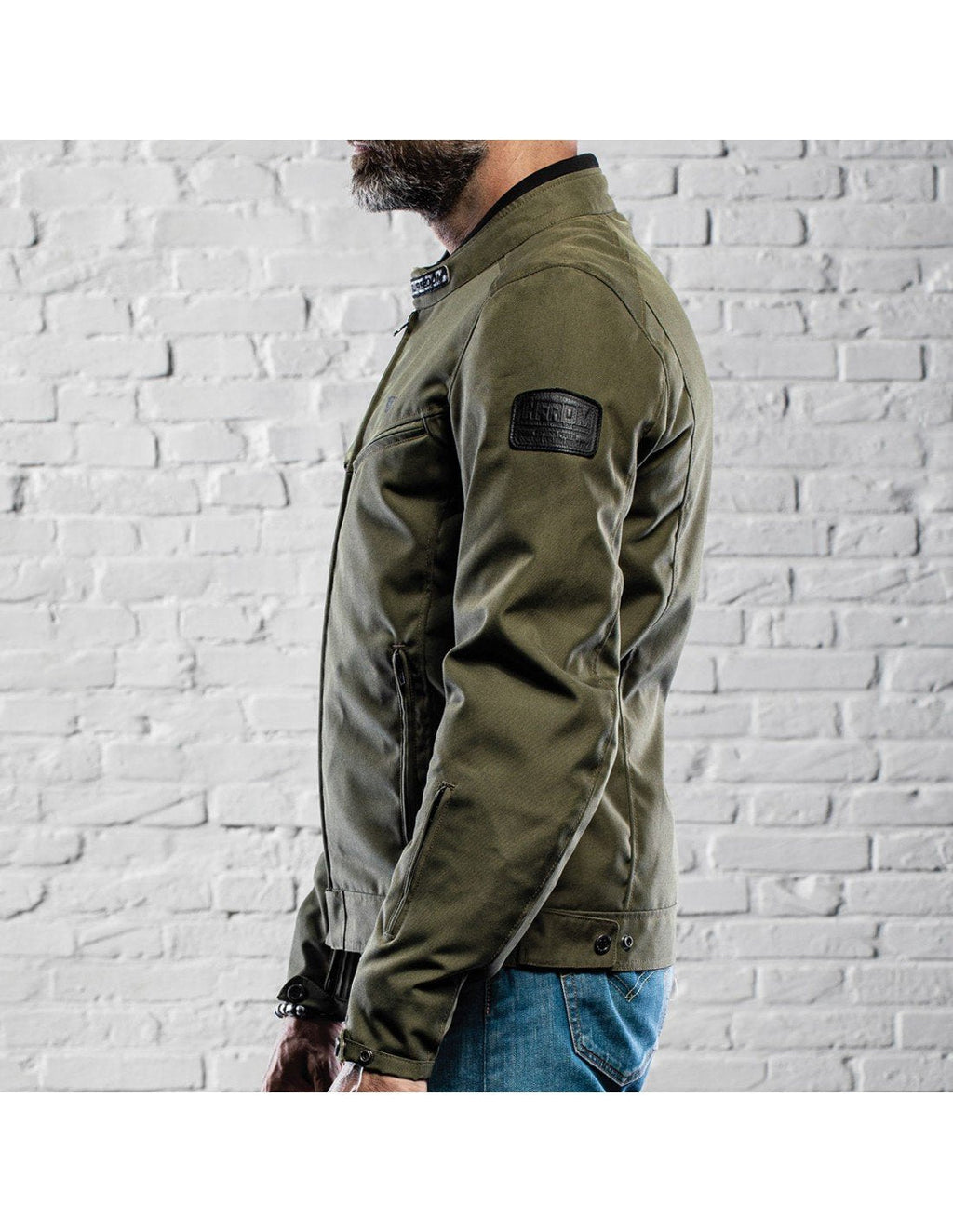 Holy Freedom - Ever Military Motorcycle Jacket - Military Green