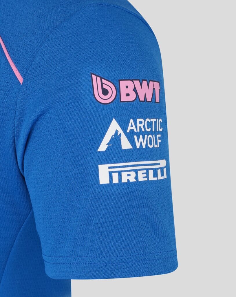 Alpine Racing F1 2026 Women's Team Set Up T-Shirt - Lapis Blue Alpine