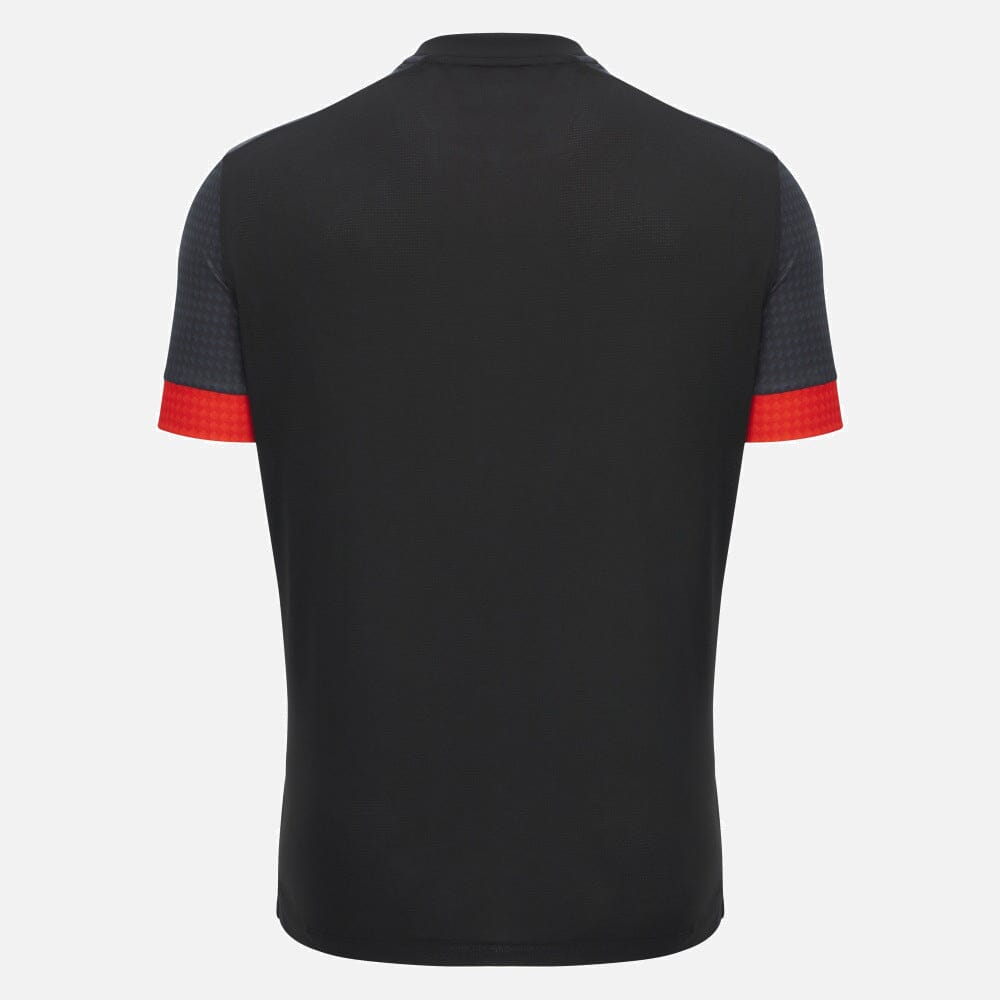 Ducati x Macron Men's Padel T-Shirt - Red/Black Endless Racegear