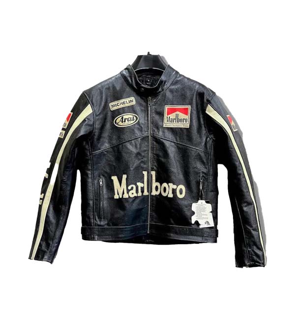 Marlboro Leather jacket Causal and Motorcycle For Men Endless Racegear