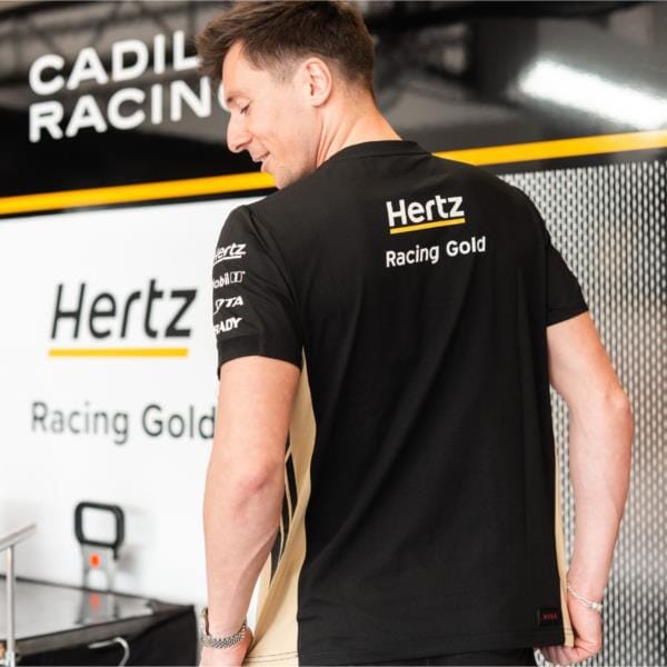 Cadillac Hertz Team Jota Men's WEC T-Shirt - Black Hertz