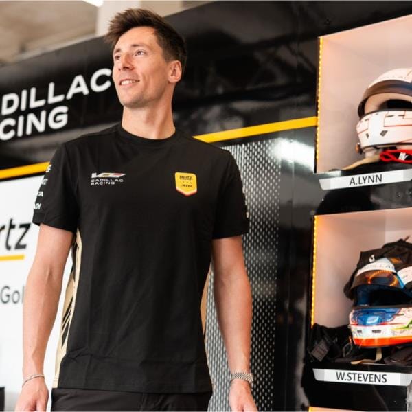 Cadillac Hertz Team Jota Men's WEC T-Shirt - Black Hertz